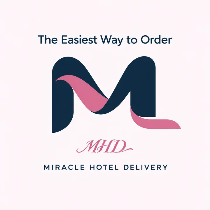 MHD · Miracle Hotel Delivery · The Easiest Way to Order